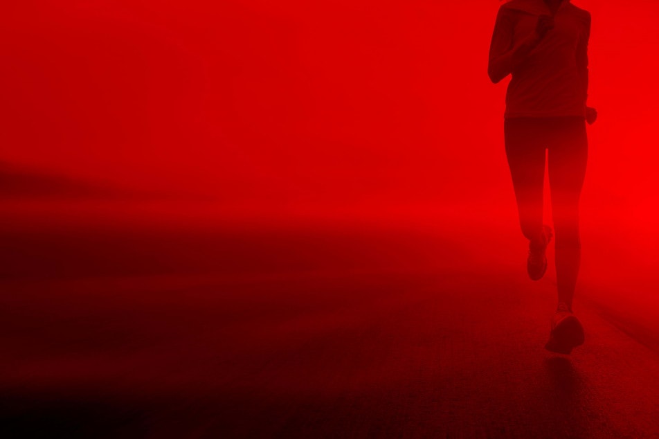 running
